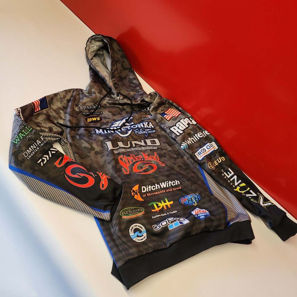 Minnetonka Fishing Team Custom Sublimated Performance Hoodie